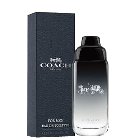 Coach New York For Men Eau De Toilette 15 ml น้ำหอมผู้ชาย เติมเต็มพลังความมั่นใจและเยือกเย็นของหนุ่มๆ กลิ่นผลไม้กระวานรสเผ็ดเพิ่มความอบอุ่นผสานความหอมของกลิ่นหญ้าแฝกเขียวชอุ่ม